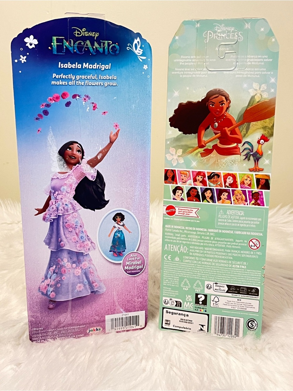 Disney Moana & Encanto Isabela 11” Doll Set, 2-Piece Gift Duo NWT - Picture 5 of 9